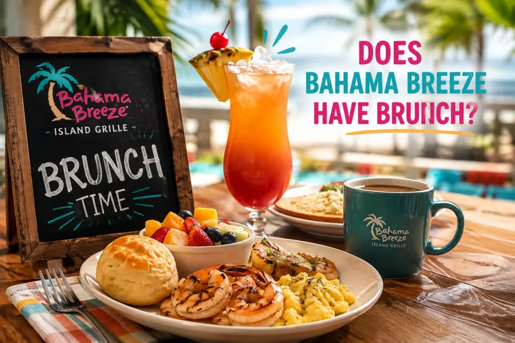 does bahama breeze have brunch​